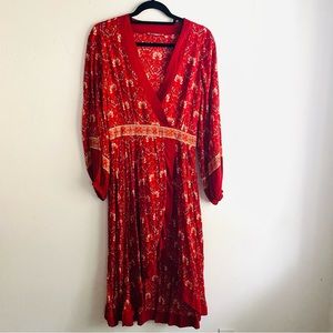 Spell Jewel Soirée Dress in Cooper Size Medium